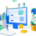 web development team collaboration illustration yz5n469ruq1f8yb9 yz5n469ruq1f8yb9